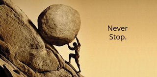 Never Stop.