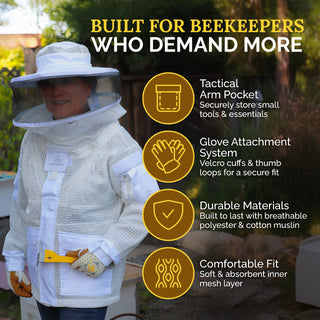 Apis Tactical PRO Ventilated Beekeeping Jacket