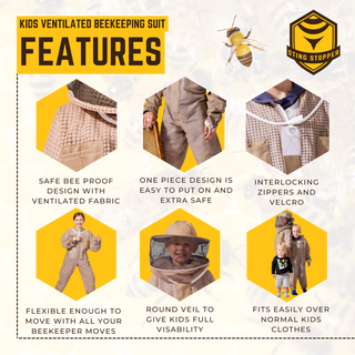 Kids Ventilated Beekeeping Suit