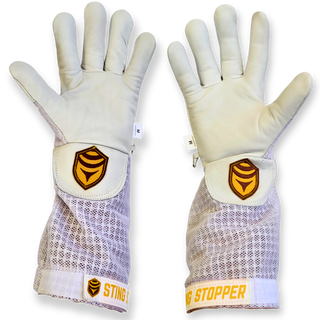 Ventilated Goat Skin Beekeeping Gloves
